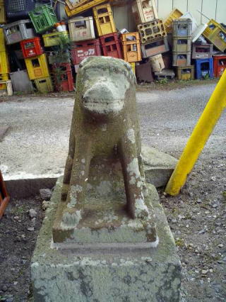 藤原町・十二神社の狛犬