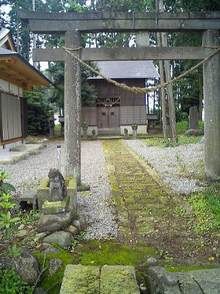 熊野神社の狛犬　７