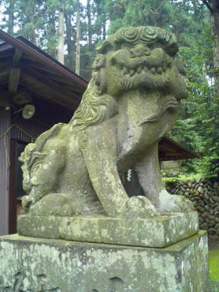 住吉神社（見野）の狛犬　１