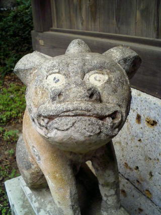 宇都宮市・多藤神社の狛犬