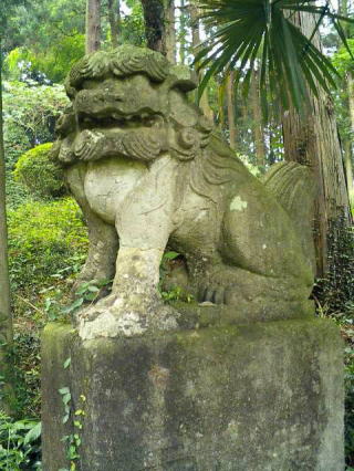 日吉神社（古賀志）の狛犬　２