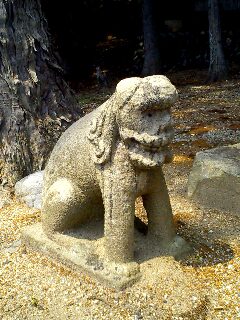 神舟神社・狛犬