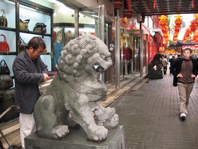 上海の狛犬